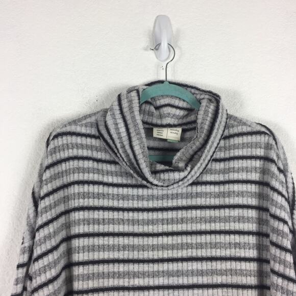 Anthropologie Saturday Sunday Pippa Hacci Oversized Turtleneck Sweater Large - Picture 4 of 16